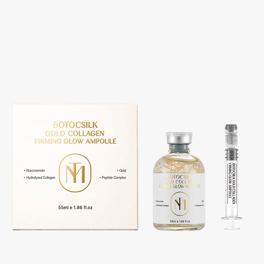 TimeMelody Botocsilk Gold Collagen Firming Glow Ampoule